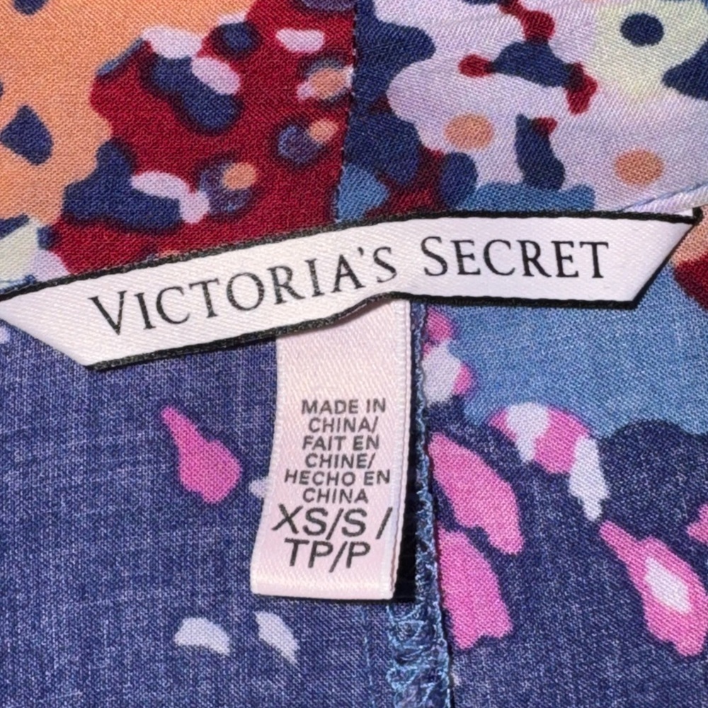 Vintage Victoria’s Secret Floral Kimono & Shorts Lounge Set | Boho | XS/S & Med - Picture 4 of 12